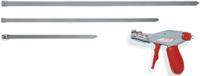 111-93059-mbt5s-ss316-ml HellermannTyton Cable Tie, Roller Ball, 127mm x 4.6 mm, Metallic 316 Stainless Steel, Pk-100