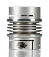 536414242 Huco Bellows Coupling, 41mm Outside Diameter, 16mm Bore, 49.7mm Length Coupler