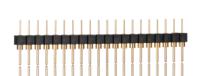 ts-120-g-a Samtec TS Series Straight Through Hole Pin Header, 20 Contact(s), 2.54 mm Pitch, 1 Row, Unshrouded