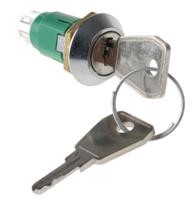 irl-5-m-s-2-rs Lorlin Key Switch, DPDT, 1 A @ 24 V dc 2-Way Common-Key