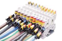 561-06001-wica-ac10-25-pa66hirhs-bk HellermannTyton WIC Snap On Cable Markers, Black, 5.5→9.5 Cable, 561-06001 WICA-AC10-25-PA66HIRHS-BK