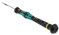 05117991001 Wera Slotted Precision Screwdriver, 1 x 0.18 mm Tip, 40 mm Blade, 137 mm Overall