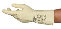 87137085bp Ansell AlphaTec 87-137 Beige Unlined Latex Work Gloves, Size 8.5, Latex Coating