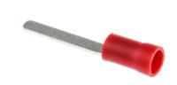 534-294 RS PRO Insulated Crimp Blade Terminal 17.6mm Blade Length, 0.5mm² to 1.5mm², 22AWG to 16AWG, Red