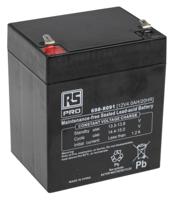 698-8091 RS PRO 12V T1 Sealed Lead Acid Battery, 4Ah
