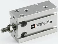 cduk10-20d SMC 20 mm Pneumatic Piston Rod Cylinder - CDU Series, Double Acting Acting
