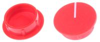 c211-red Sifam 21.5mm Red Potentiometer Knob Cap, C211-RED