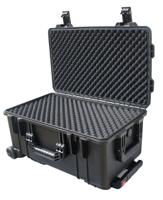124-6582 RS PRO Waterproof Plastic Equipment case With Wheels, 626 x 492 x 305mm