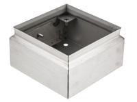 842-8330 RS PRO Unpainted Stainless Steel Terminal Box, IP66, 150 x 150 x 80mm