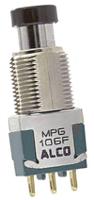 mpg106f TE Connectivity Push Button Switch, Momentary, Panel Mount, 6.35mm Cutout, SPDT, 250V ac