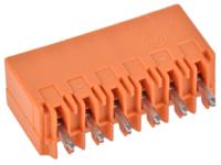 1604510000 Weidmuller, 3.5mm Pitch, OMNIMATE SL, 6 Way, , Pluggable Terminal Block, Header, Through Hole, Solder Termination,