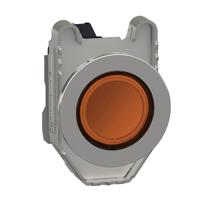 xb4fvg5 Schneider Electric, Harmony, Flush Mount Orange Universal LED Pilot Light, 30mm Cutout, Round, 100 → 132V ac