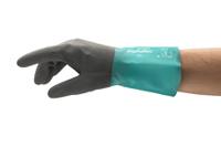 58530w070 Ansell 58-530 Green Nylon Nylon Work Gloves, Size 7, Nitrile Coating
