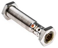 kf5001 ifm electronic Capacitive Threaded Barrel Proximity Sensor, M12, 6 mm Detection, PNP NO, 10 → 36 V dc