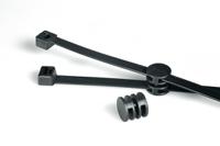 156-00276 HellermannTyton Cable Tie, 202mm x 4.6 mm, Black Nylon, Pk-500