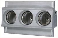 2322025 ETI 25A Bottle Fuse Holder, 3P, 500V ac