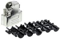 09670150333 HARTING D-sub Series Metal Right Angle D Sub Backshell, 15 Way