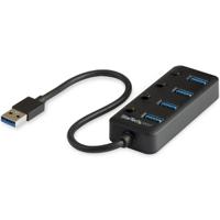 hb30a4aib StarTech.com 4 Port USB 3.0 USB A  Hub, USB Bus Powered, 85 mm x 34.9 mm x 1.9cm