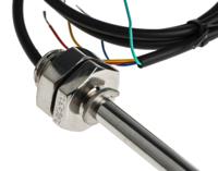 191-9515 RS PRO Internal Stainless Steel Float Switch, Float, 1m Cable, NO/NC, 250V ac Max, 120V dc Max