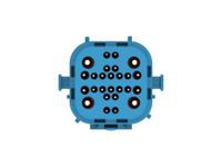 2405028-4 TE Connectivity, DEUTSCH NTSEAL Automotive Connector Blue Cable Mount 26 Way