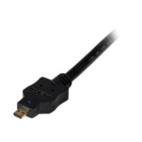 hdddvimm1m StarTech.com, 1m Male Micro HDMI to Male DVI-D Single Link High Speed 1920 x 1200