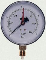 346560 Brannan Analogue Pressure Gauge 16bar Bottom Entry 100mm Outside Diameter, With RS Calibration