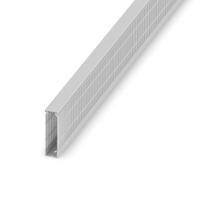3240283 Phoenix Contact CD Grey Cable Trunking - Open Slot, W30 mm x D100mm, L2m, PVC