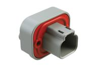 at15-2p-bm03 Amphenol Industrial, AT Automotive Connector Plug Grey Flange Mount 2 Way AT15-2P-BM03