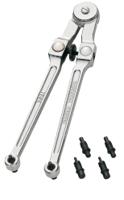 110-n SAM Adjustable Spanner, 250 mm Overall, Hook Handle