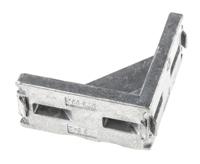 3842523541 Bosch Rexroth M6 Angle Bracket, Connecting Component, Strut Profile 30 mm, Groove Size 8mm