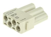09140043041 HARTING Heavy Duty Power Connector Module, 40A, Male, Han-Modular Series, 4 Contacts