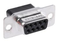 l177rre09s Amphenol Communications Solutions L177RR 9 Way Cable Mount D-sub Connector Socket, 2.74mm Pitch