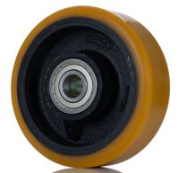 ftp-150x50-20-nl60 Tente Brown Polyurethane Corrosion Resistant Trolley Wheel, 1400kg