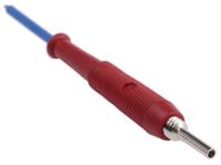 931376101 Hirschmann Fixed Test Probe, 1mm Tip, 60V dc, 2mm Socket