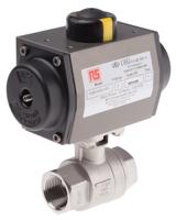 760-5668 RS PRO Ball type Pneumatic Actuated Valve, BSP 1in, 1000 psi