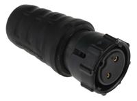 en3c2fx Switchcraft Circular Connector, 2 Contacts, Cable, Standard Connector, Socket, Female, IP68, IP69K, EN3 Series