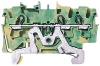 2002-1307 WAGO  TOPJOB S, 2002 Series Green/Yellow, 2.5mm², Single-Level, Push-In Cage Clamp Termination, ATEX, IECEx