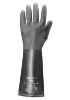 38520090 Ansell AlphaTec 38-520 Black Butyl Glove, Size 9