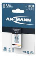 5030892 Ansmann NiMH Rechargeable AAA Battery, 1Ah, 1.2V