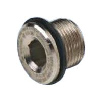 50204 Moflash Blanking Plug, M20, Brass, 25mm Diameter, Threaded