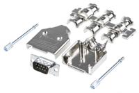 mhdm9-dm9p-k MH Connectors MHDM 9 Way D-sub Connector