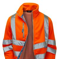 pr508-3xl PULSAR Orange Unisex Hi Vis Fleece, 3XL