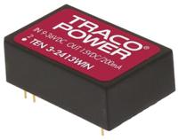 ten-3-4812win TRACOPOWER TEN 3WIN DC-DC Converter, 12V dc/ 250mA Output, 18 → 75 V dc Input, 3W, Through Hole, +85°C Max Temp