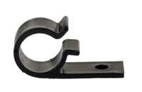 211-70104-6d20-pom-bk HellermannTyton Black Polyacetal D-shaped clip, 20mm Max. Bundle