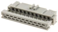2-215882-0 TE Connectivity 20-Way IDC Connector Socket for Cable Mount, 2-Row