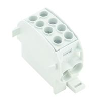 1561680000 Weidmuller Distribution Block, 2 Way, 25 mm², 35 mm², 202A, 1 kV ac/dc, 600 V, Grey