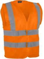 gil4bo04 SINGER SAFETY Orange Hi Vis Vest, XL