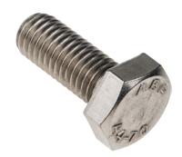 190-355 RS PRO Stainless Steel, Hex Bolt, M10 x 25mm