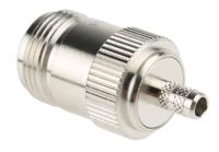 n6121a1-nt3g-1-50 Amphenol RF, Jack Cable Mount N Connector, 50Ω, Crimp Termination, Straight Body