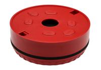 547026full-0816 Eaton Red Flashing Beacon, 9 → 60 V dc, Wall Mount, LED Bulb, IP33C
